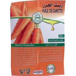 Aceite de zanahoria orgánico - 30 ml