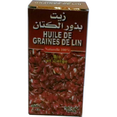 30 ml de óleo bio de grão de Lin