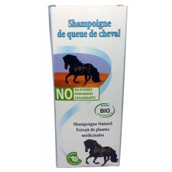 Shampoo biologico di coda di cavallo
