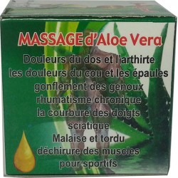 Crema per massaggi all'Aloe Vera