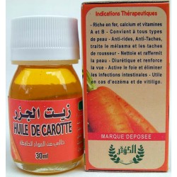 Aceite de zanahoria orgánico - 30 ml