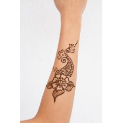 Henna para tatuajes en manos y pies