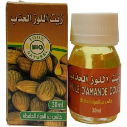 Organiczny olej ze słodkich migdałów