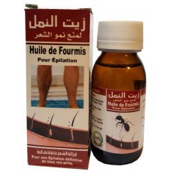 aceite de hormiga para la depilación