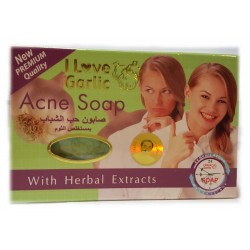Garlic effective for acne SOAP