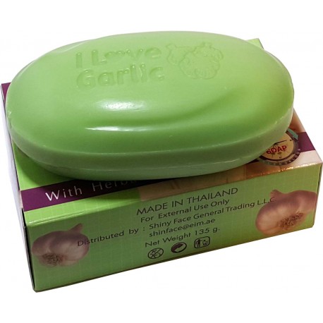 Garlic effective for acne SOAP