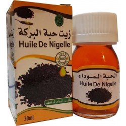Óleo de nigelle orgânicos 30 ml