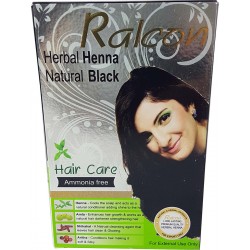 Negro henna para el cabello Rolcan