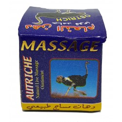 Massage crème - struisvogel