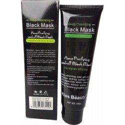 Black Acne mask and black face point