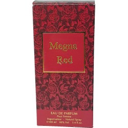Perfume Megna vermelho para mulheres