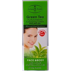 Green Tea Exfoliating Cream Peeling Gel