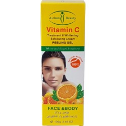 Tratamiento con vitamina C y crema blanqueadora