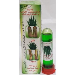 Lotion pour soin des peids a l Aloe Verra