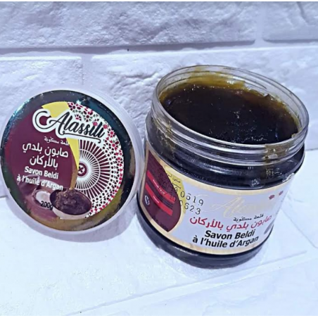 Marokkanische schwarze Seife - Beldi Soap - Verschiedene Aromen
