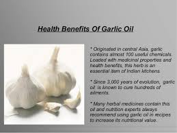 Organic Garlic Oil